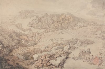 Bodmin Moor by Thomas Rowlandson